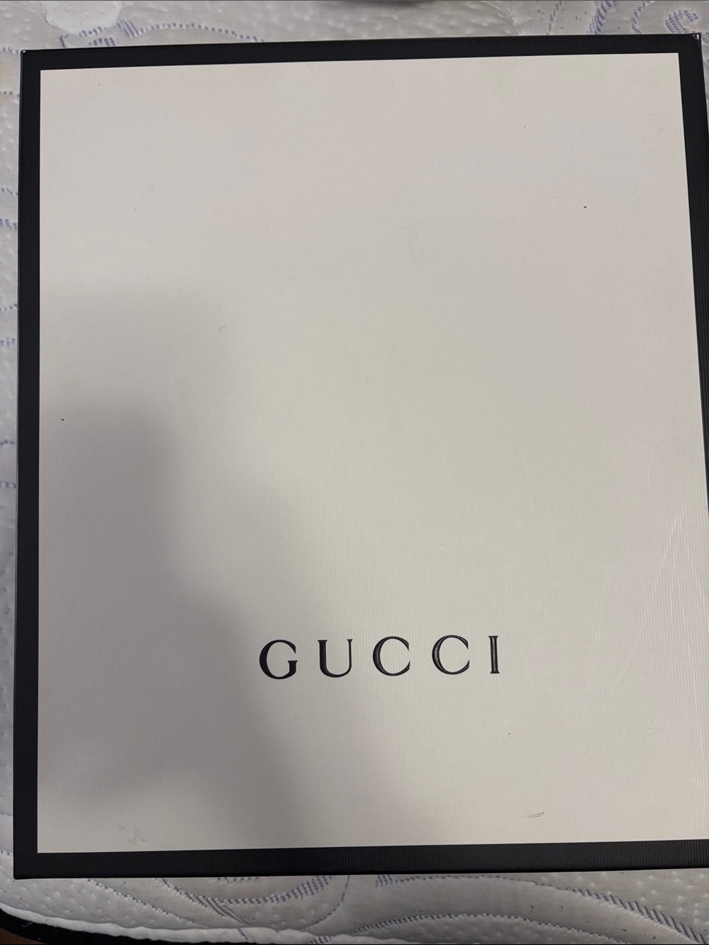 Gucci Platform shoes with Box. Red and Blue stripes on shoes.